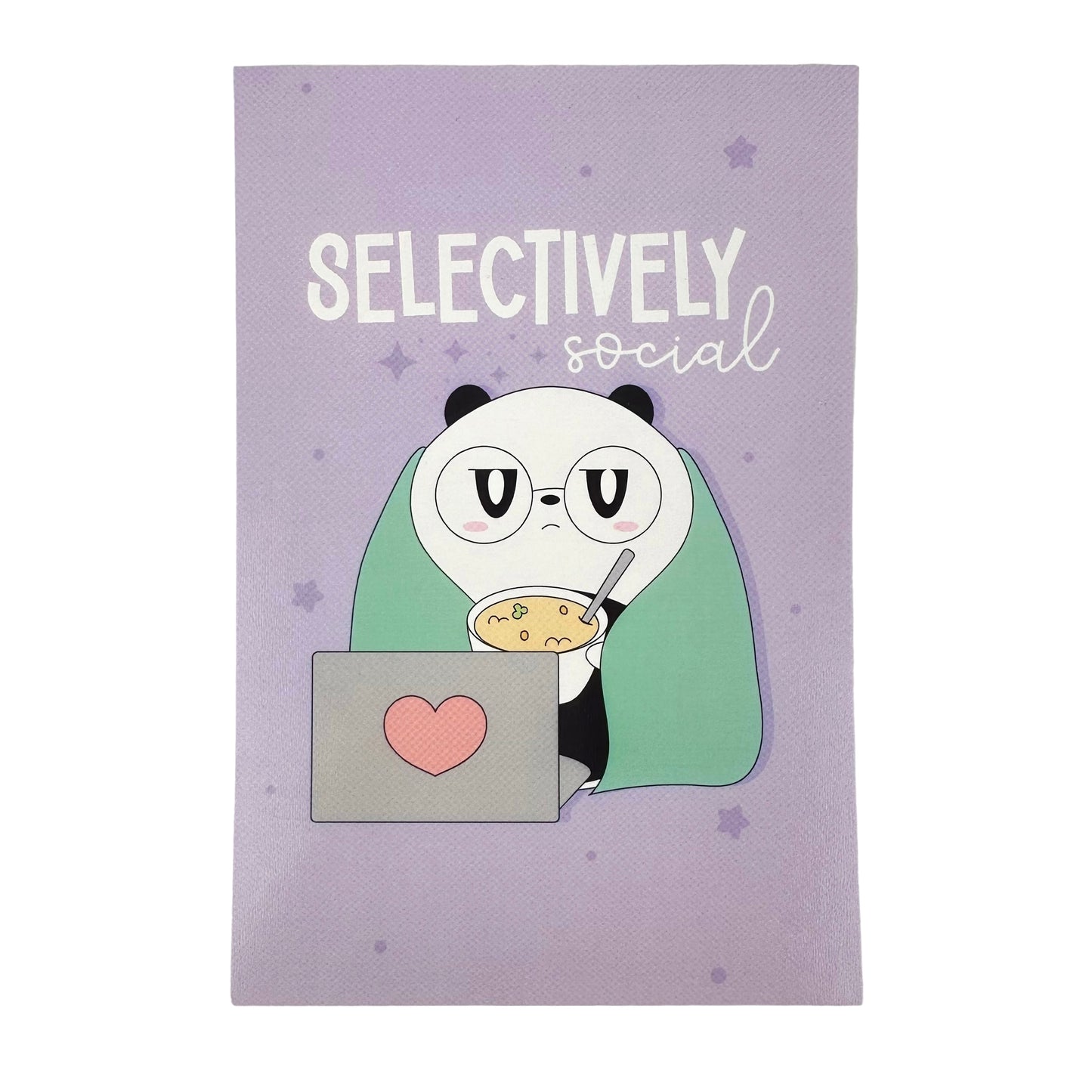 Selectively Social - 4x6 Journaling Card