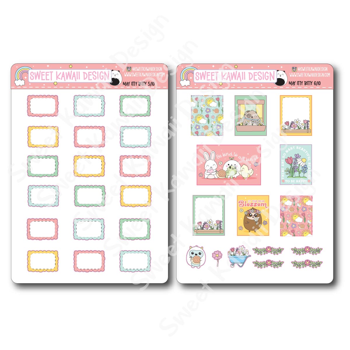 ITTY BITTY May 2025 Planner Bundle