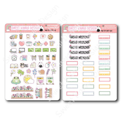 ITTY BITTY May 2025 Planner Bundle