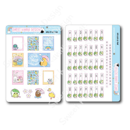 ITTY BITTY April 2025 Planner Bundle