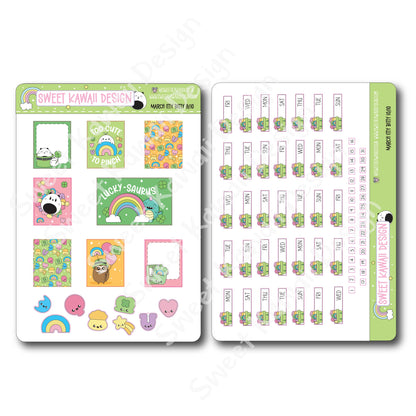 ITTY BITTY March 2025 Planner Bundle