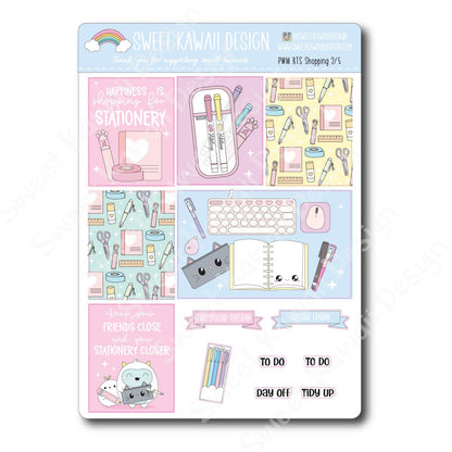 Weekly Kit  - BTS Shopping HORIZONTAL