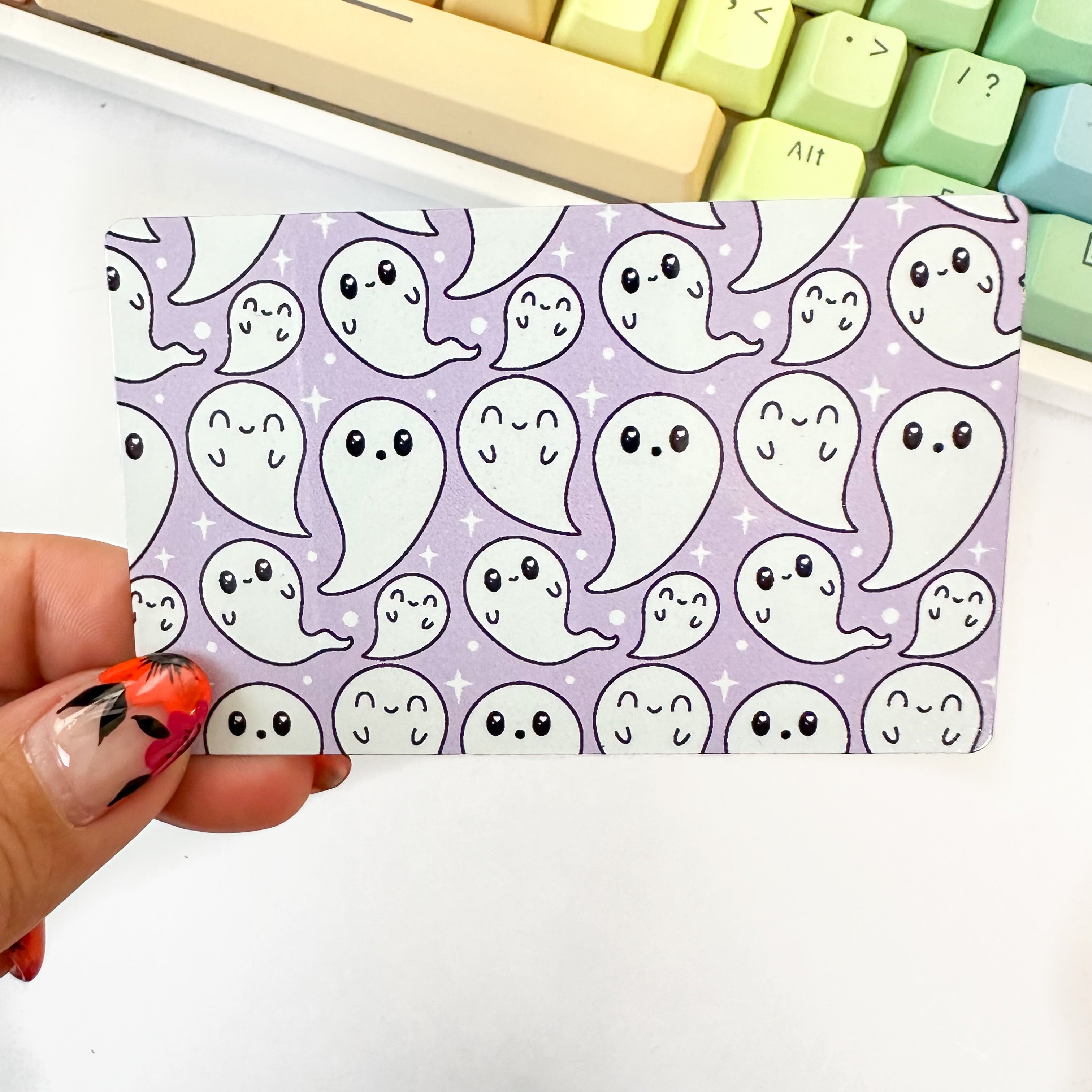 Metal Washi Card - Spook Around