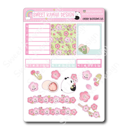 Weekly Kit - Cherry Blossoms - SIZE OPTIONS AVAILABLE