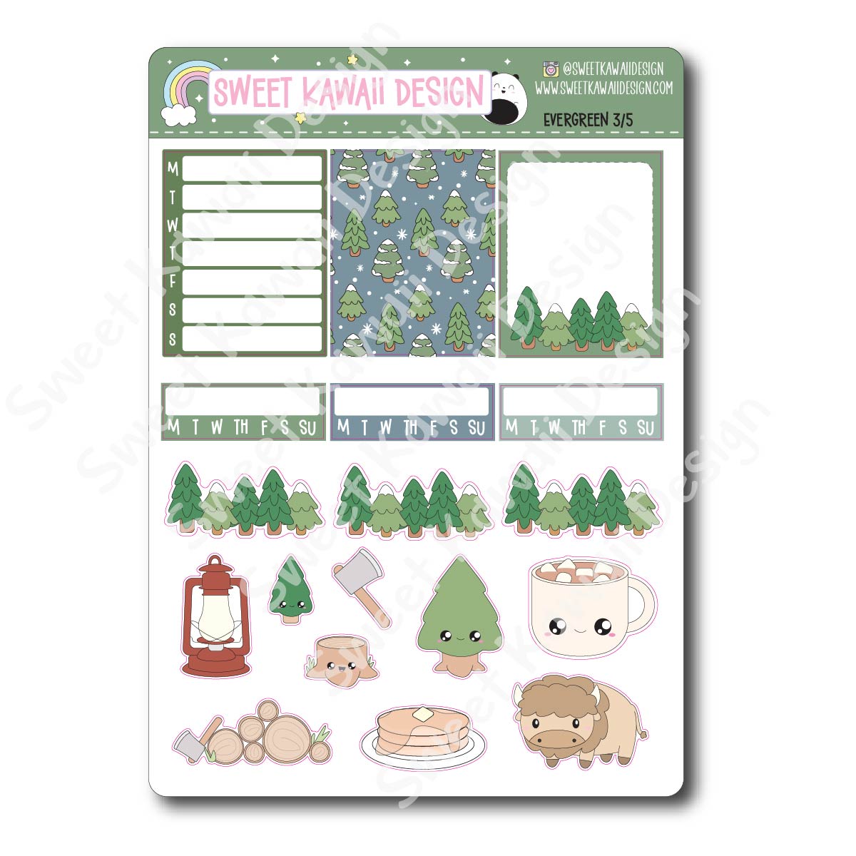 Weekly Kit - Evergreen - SIZE OPTIONS AVAILABLE