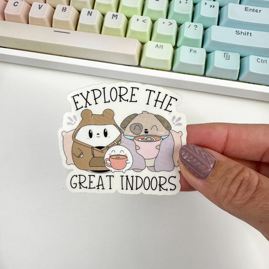 Die Cut Sticker - Great Indoors