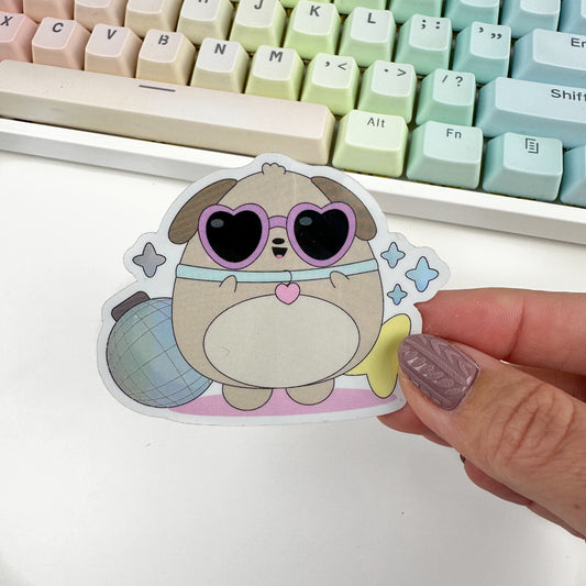 Die Cut Sticker - Disco Ball Biscuit