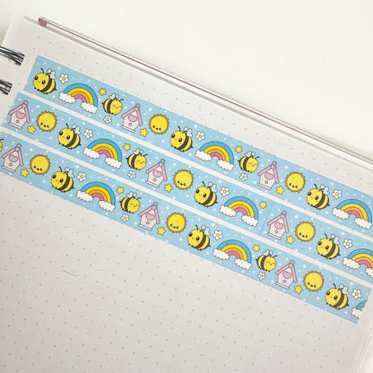 Kawaii Spring Delight Washi Tape 15mm x 10m