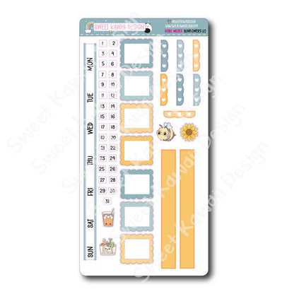 Weekly Kit - Sunflowers - SIZE OPTIONS AVAILABLE