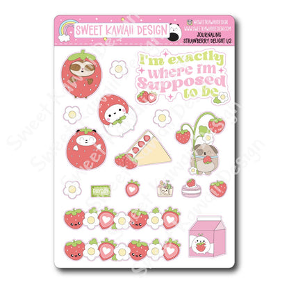 Journaling Kit - Strawberry Delight