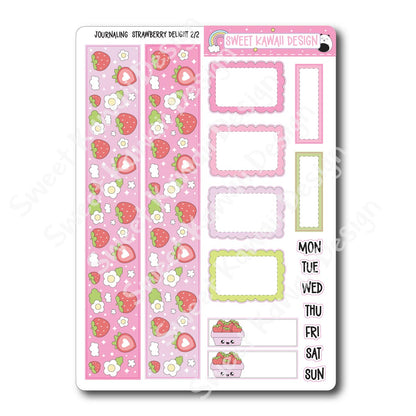 Journaling Kit - Strawberry Delight