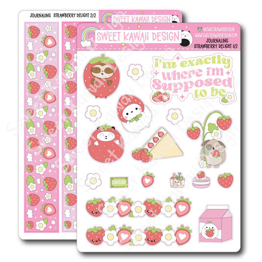 Journaling Kit - Strawberry Delight