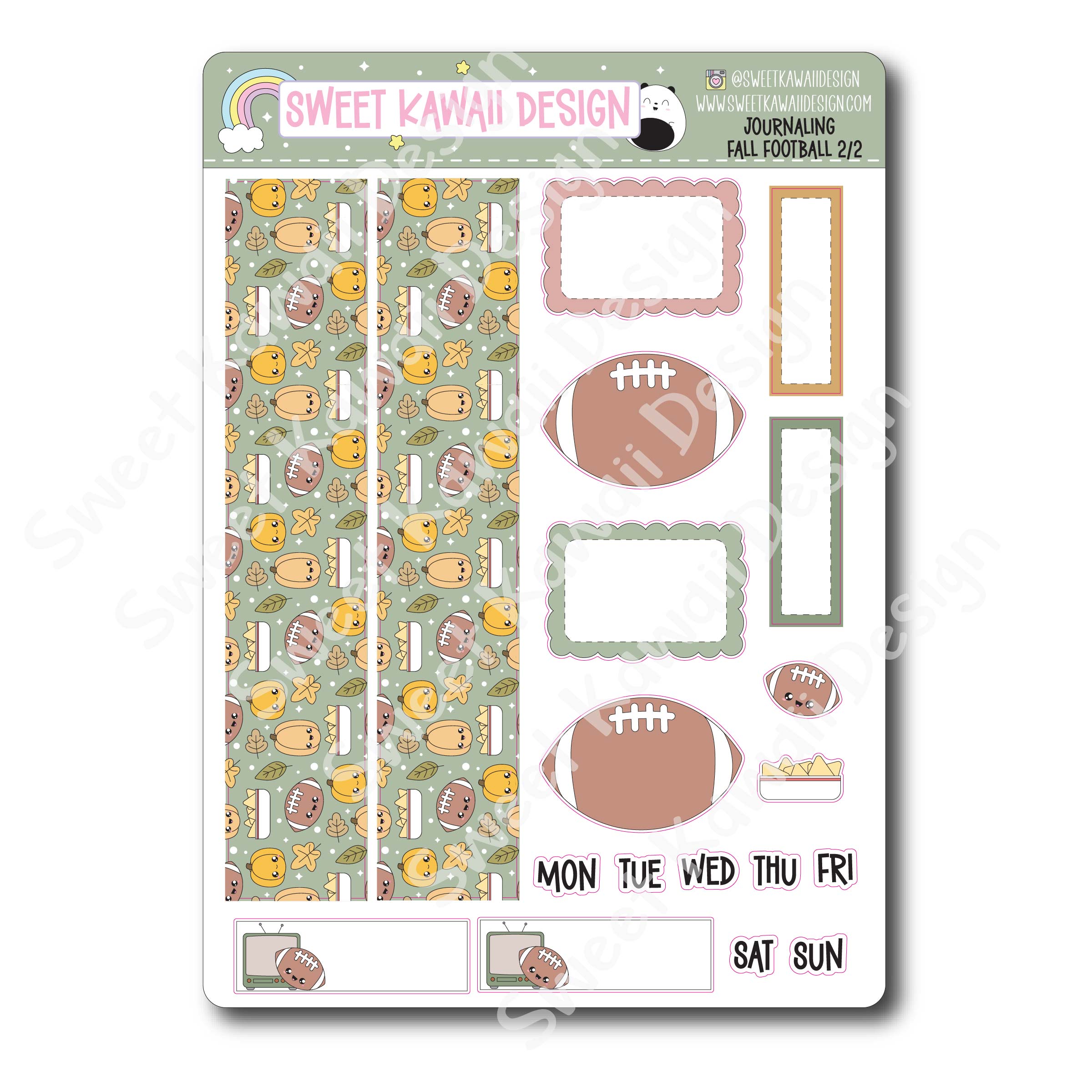 Journaling Kit - Fall Football