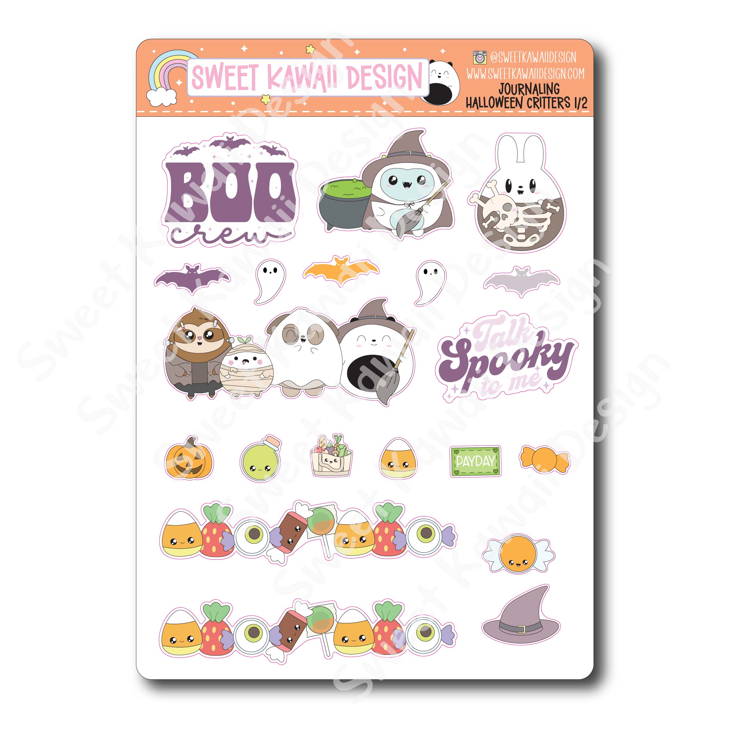 Journaling Kit - Halloween Critters