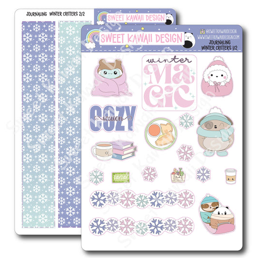 Journaling Kit - Winter Critters