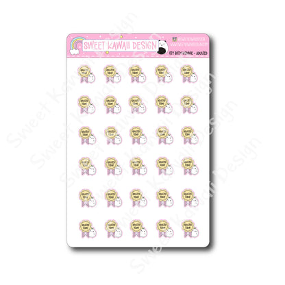 Kawaii Konnie Stickers - Adulted