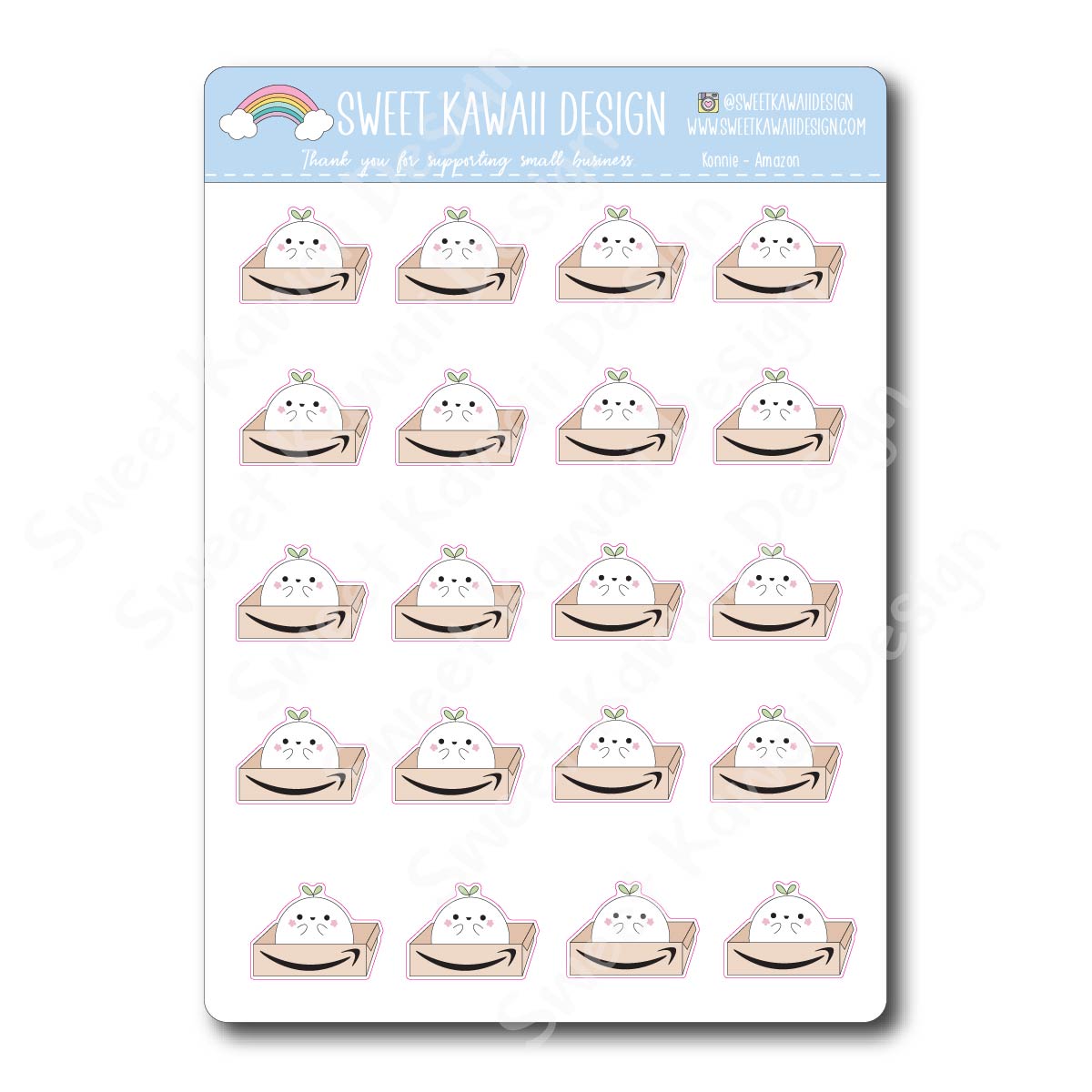 Kawaii Konnie Stickers - Amazon