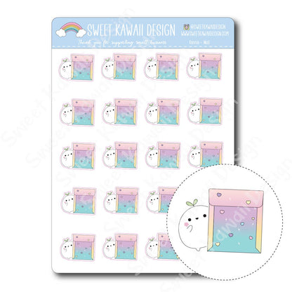 Kawaii Konnie Stickers - Mail