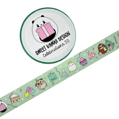 Kawaii Celebrations 2.0 Tape 15mm x 10mm