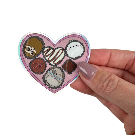 Die Cut Sticker - Chocolate Box Critters