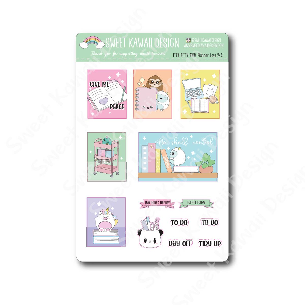 Weekly Kit  - Planner Love 23 ITTY BITTY