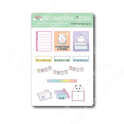 Weekly Kit  - Planner Love 23 ITTY BITTY