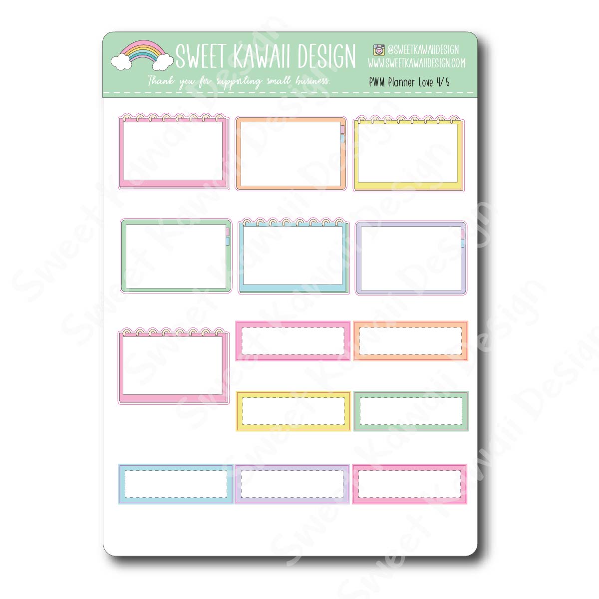 Weekly Kit  - Planner Love 23