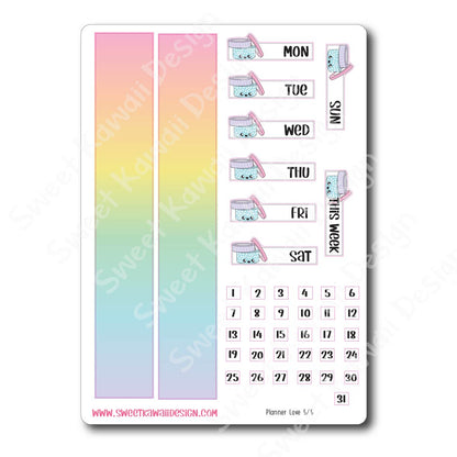 Weekly Kit  - Planner Love 23 HORIZONTAL