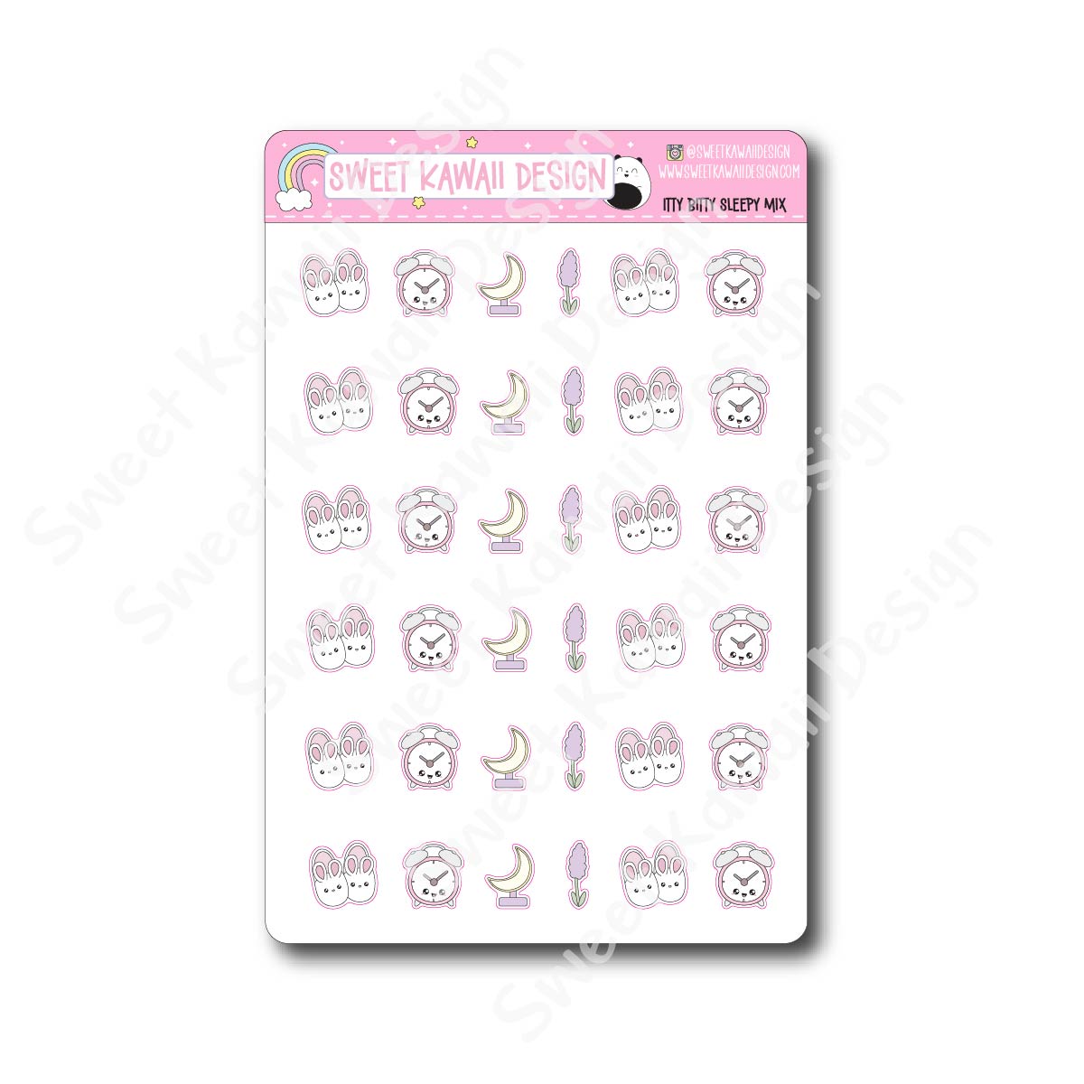 Kawaii Sleepy Mix Stickers