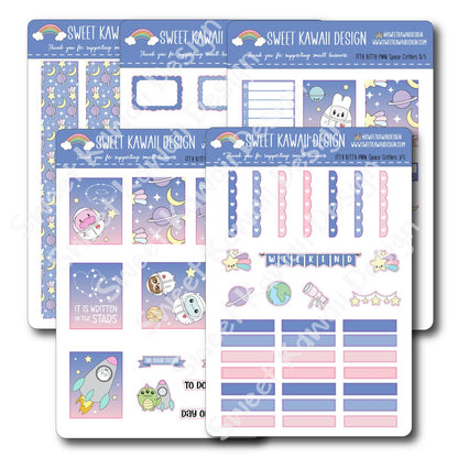 Weekly Kit  - Space Critters ITTY BITTY