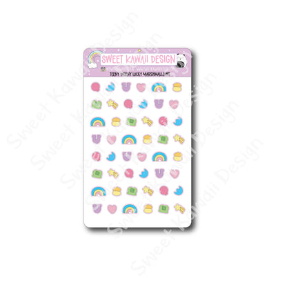 Teeny Weeny Lucky Marshmallows Stickers