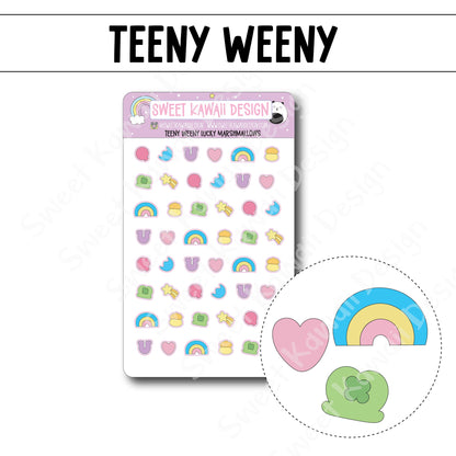 Teeny Weeny Lucky Marshmallows Stickers