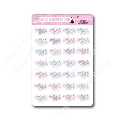 Kawaii Walking Shoes Stickers