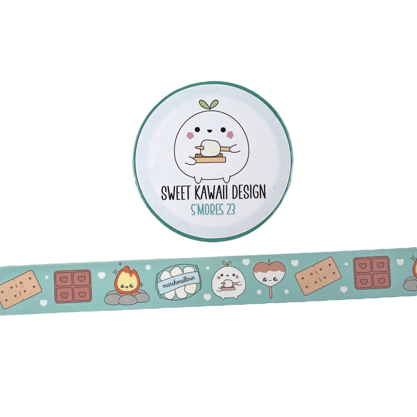 Kawaii S’mores 23 Washi Tape 15mm x 10m