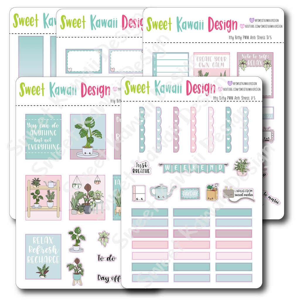 Weekly Kit - Anti Stress – Sweet Kawaii Design