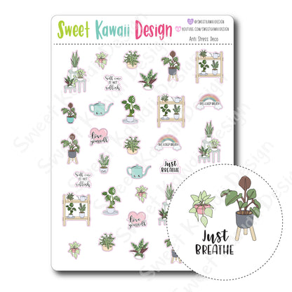 Kawaii Anti Stress Deco Stickers