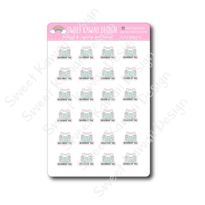 Kawaii Audiobook Due Stickers