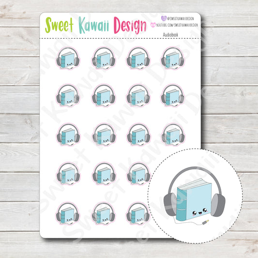 Kawaii Audiobook Stickers