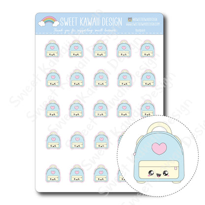 Kawaii Backpack Stickers