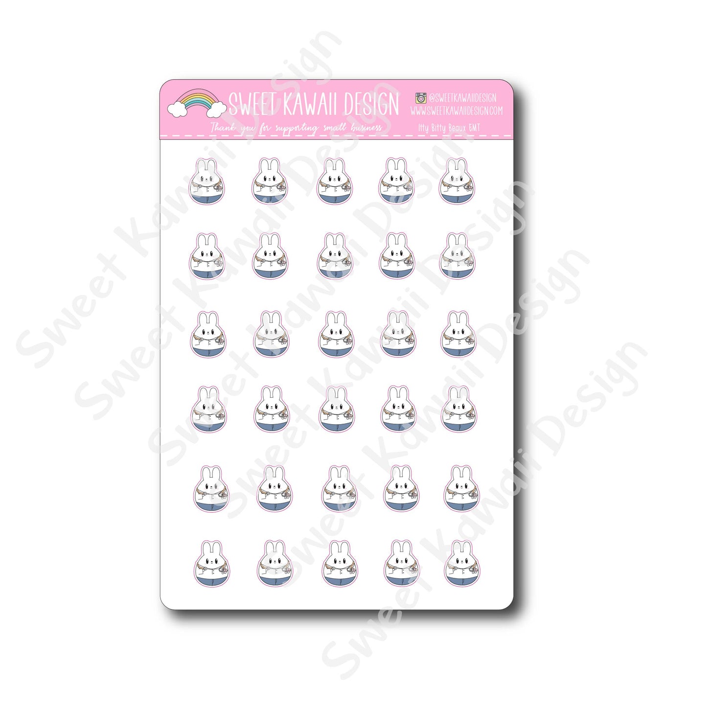 Kawaii Beaux Stickers - EMT