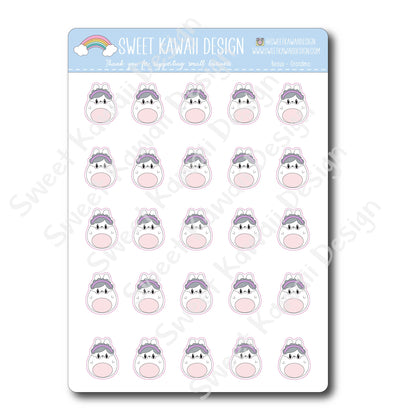 Kawaii Beaux Stickers - Grandma