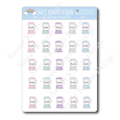 Kawaii Blender Stickers