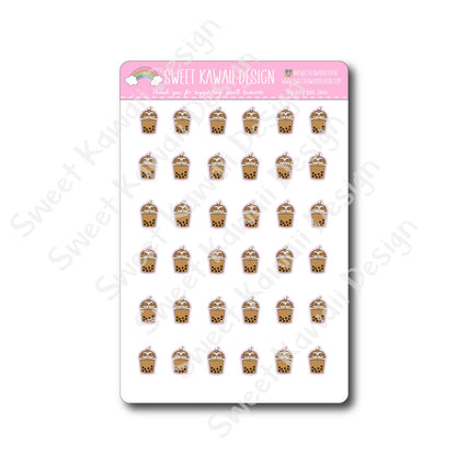 Kawaii Boba Simon Stickers