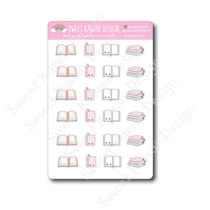 Kawaii Books (Variety) Stickers