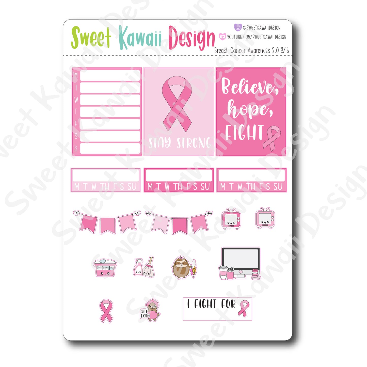 Weekly Kit  - Breast Cancer Awareness