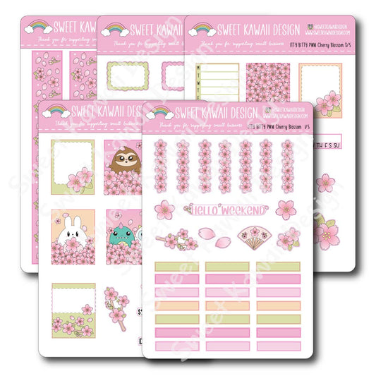 Weekly Kit  - Cherry Blossom 23 ITTY BITTY