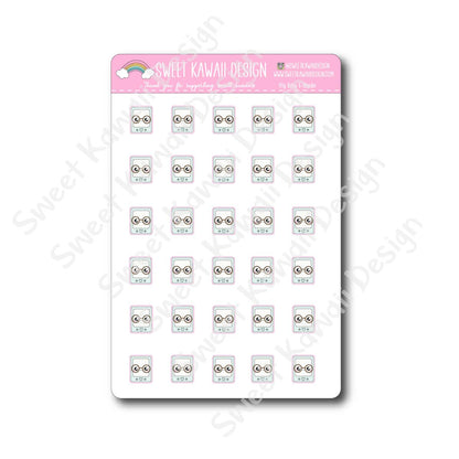 Kawaii E Reader Stickers