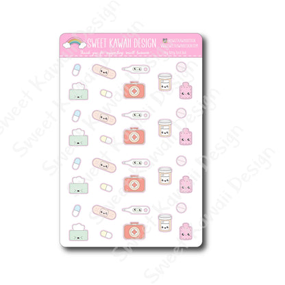 Kawaii First Aid Stickers