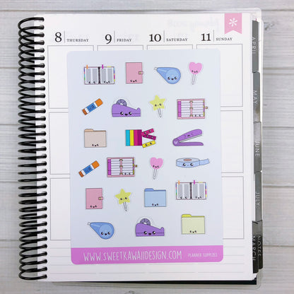 Kawaii Planner Supply Stickers