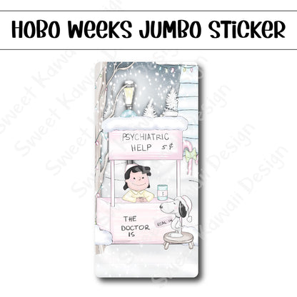 Kawaii Jumbo Sticker - Lucy - Size Options Available